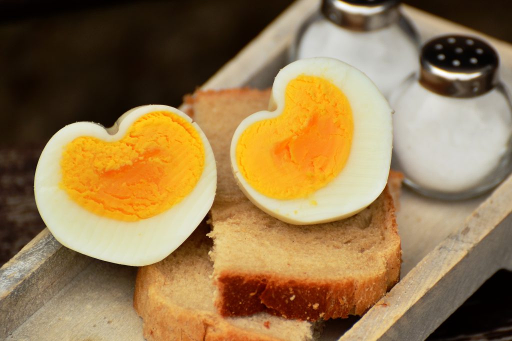 Hjerteformet egg